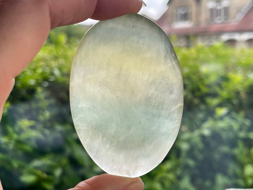 Candy Fluorite Palm Stone