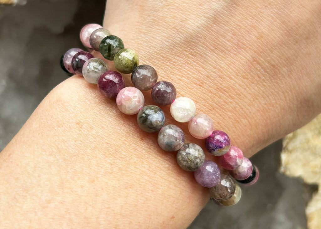 Watermelon Tourmaline bracelet