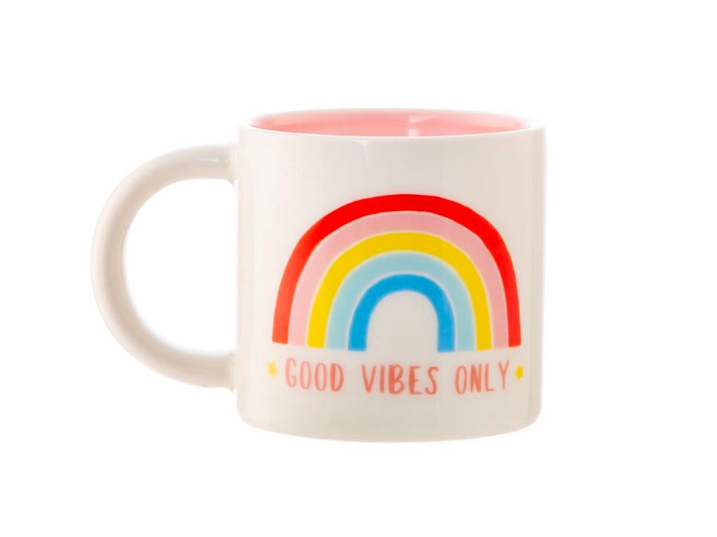 Sass & Belle Chasing Rainbows Good Vibes Only Mug