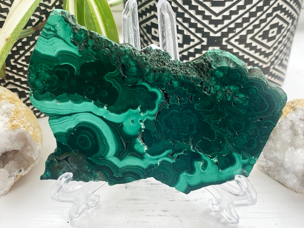 Polished Malachite Slab