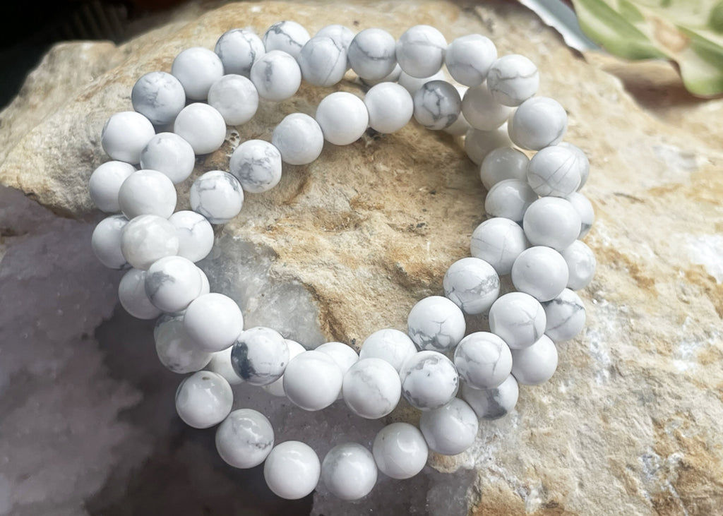 Howlite Beaded Bracelet