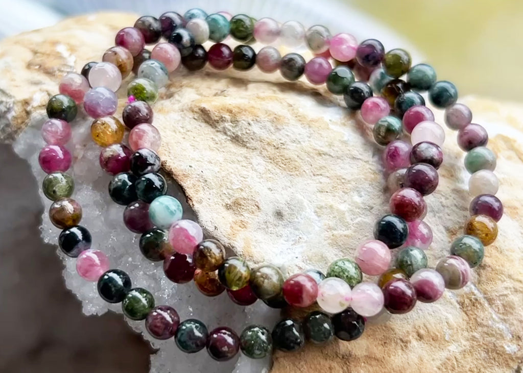 Watermelon Tourmaline bracelet