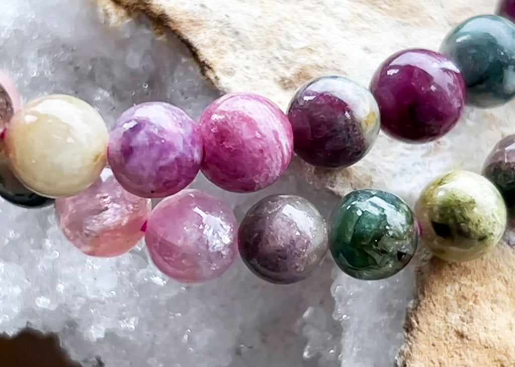 Watermelon Tourmaline bracelet