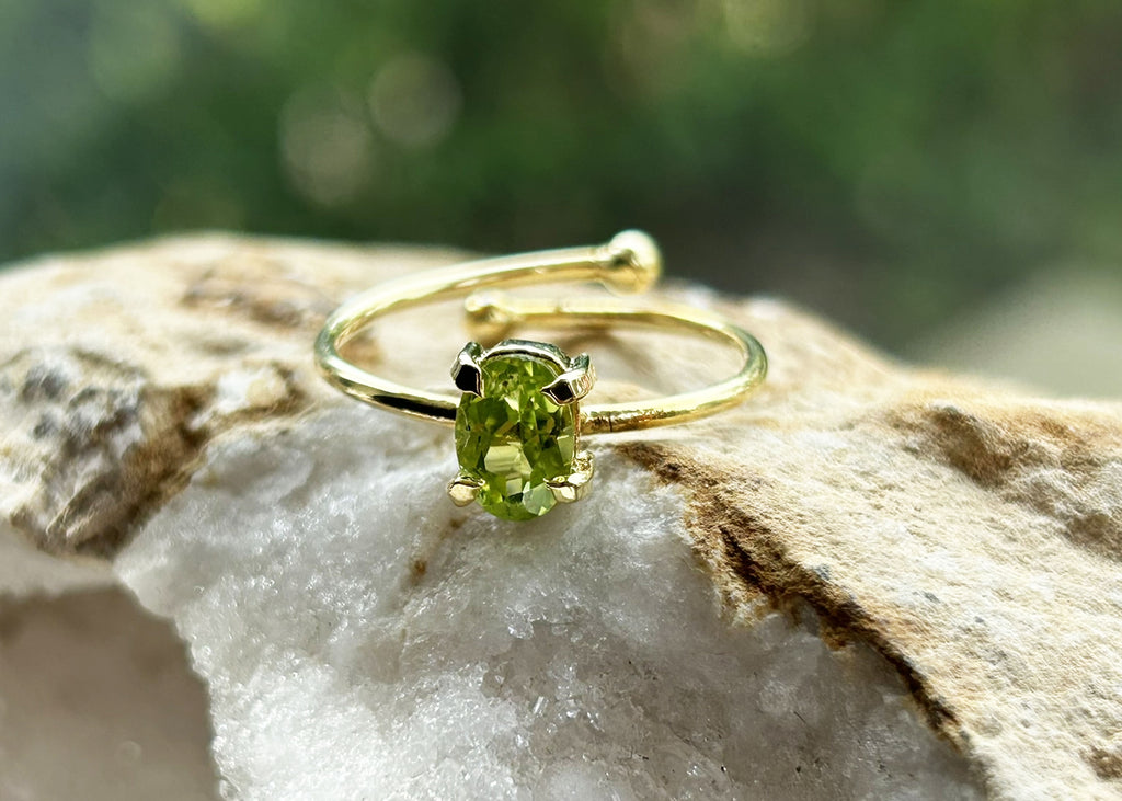 Peridot ring