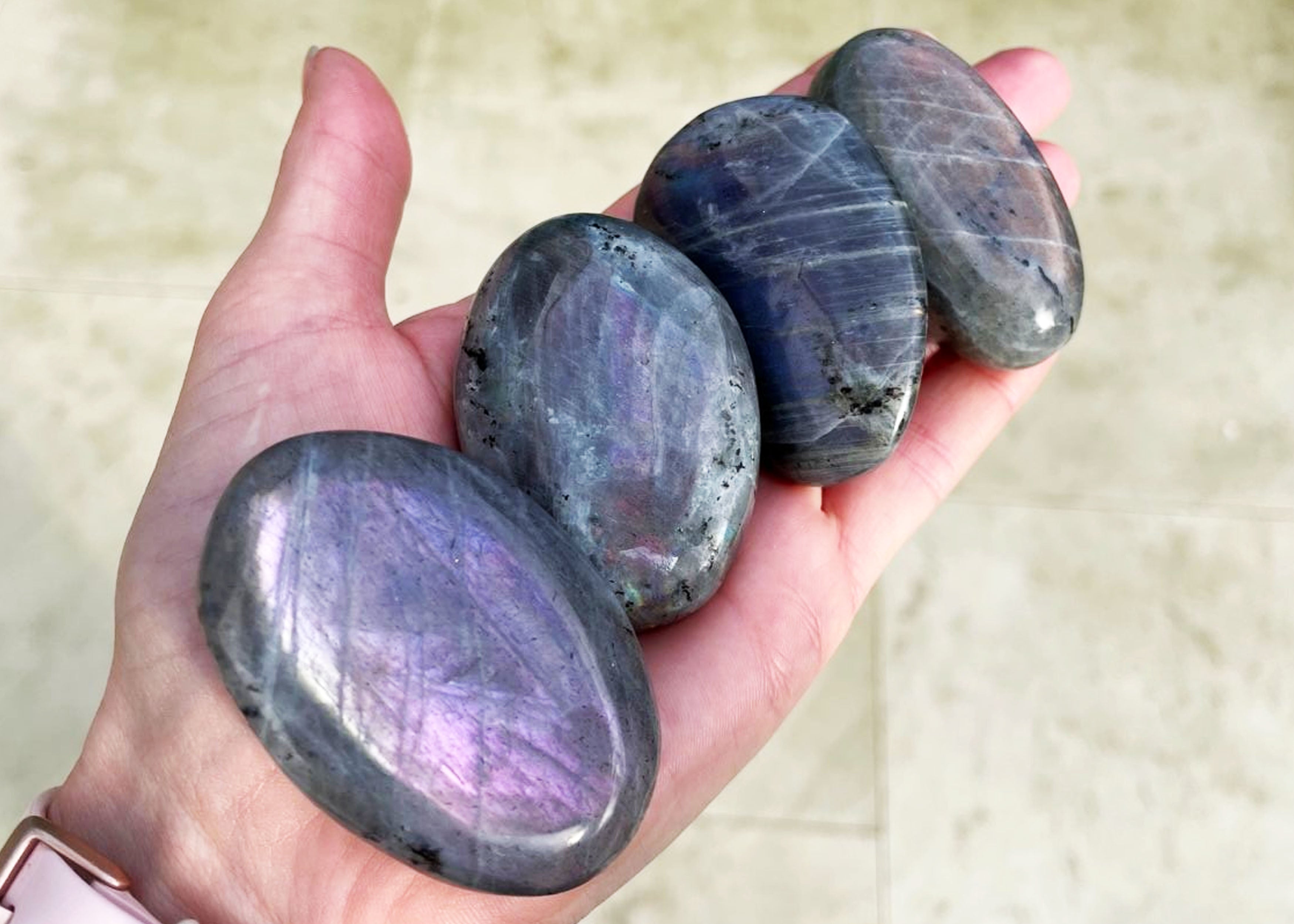 Purple labradorite store