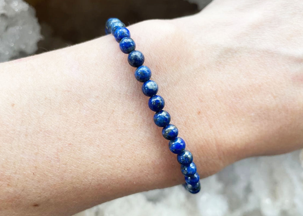 Lapis Lazuli Beaded Bracelet