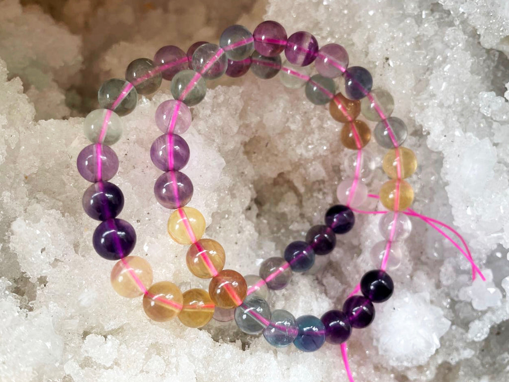 Fluorite Beaded Bracelet