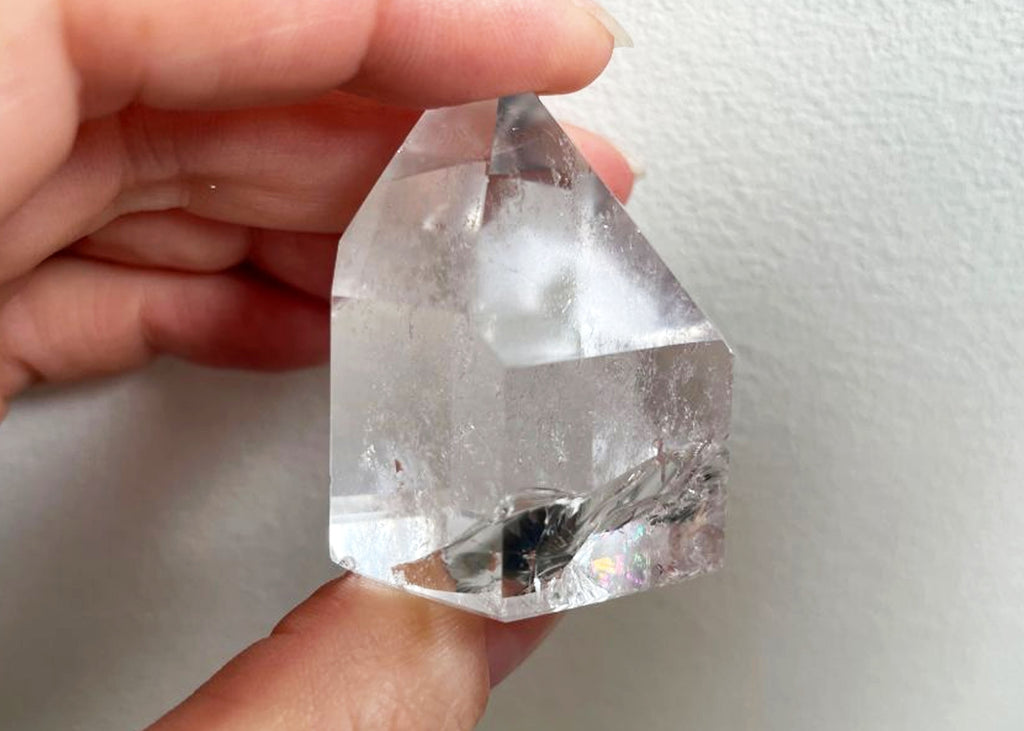 Stunning Clear Quartz Polished Point