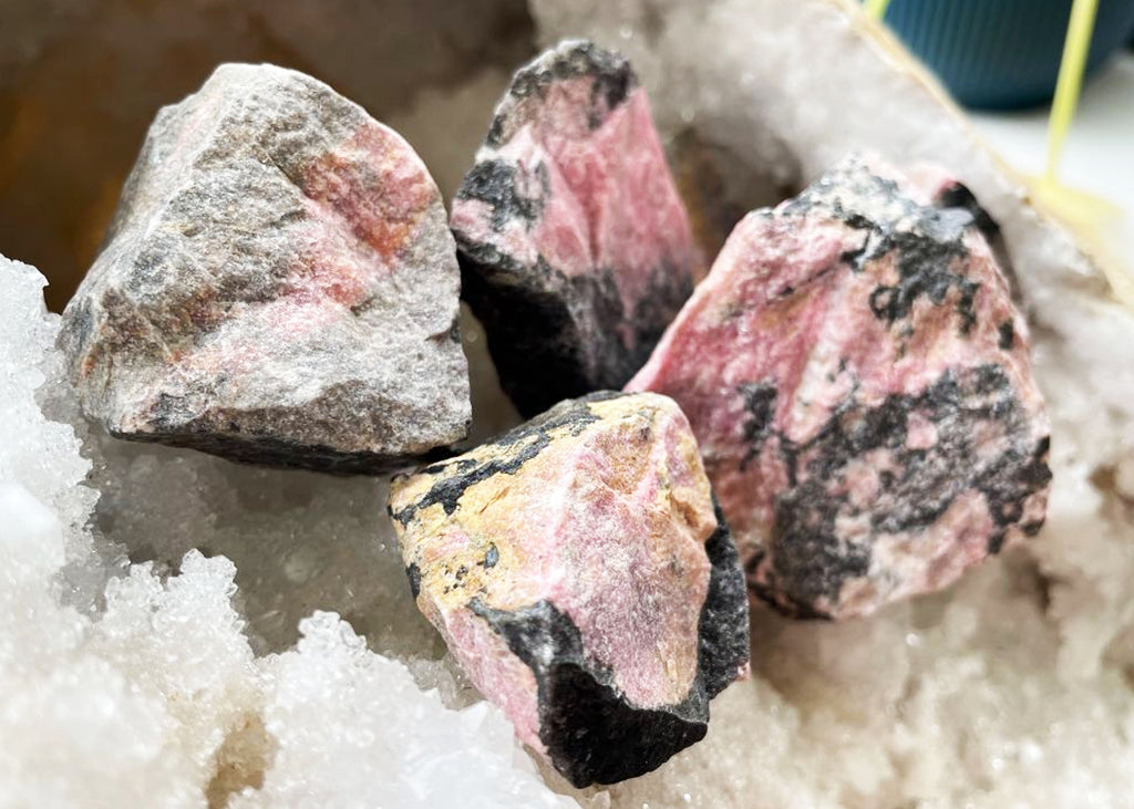 Raw/Rough Rhodonite Chunks