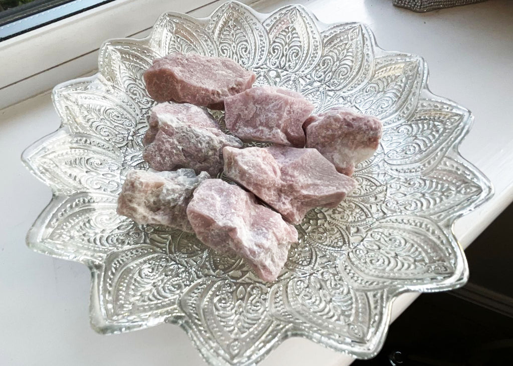 Raw/Rough Pink Opal Chunks