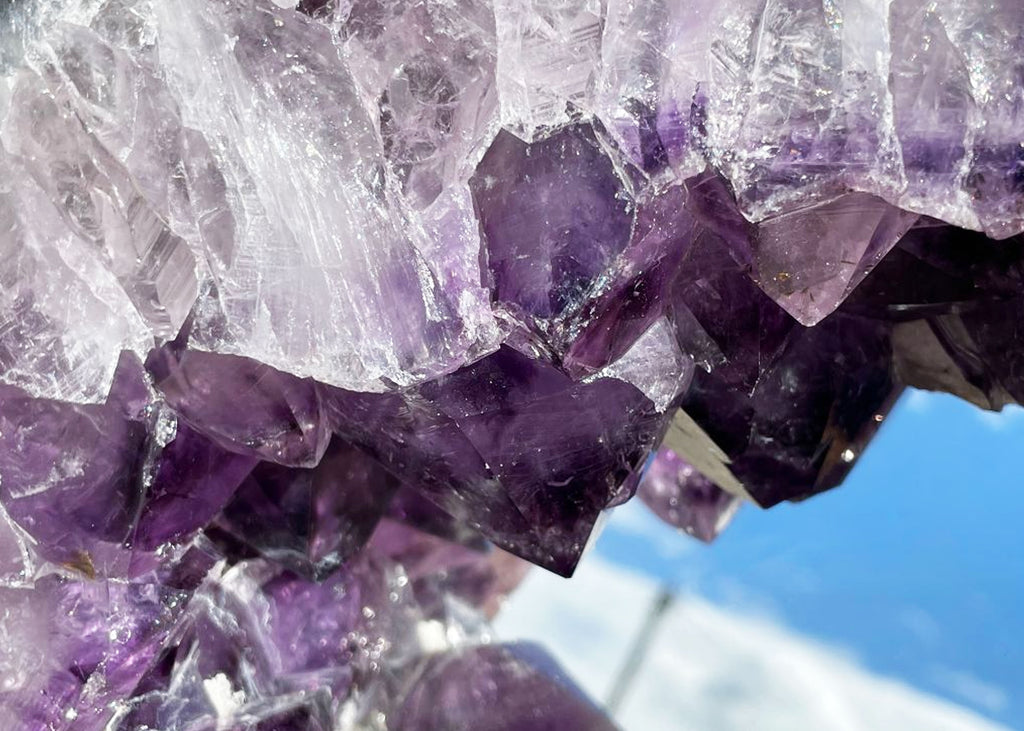 10.65KG Brazilian Raw Amethyst Mirror