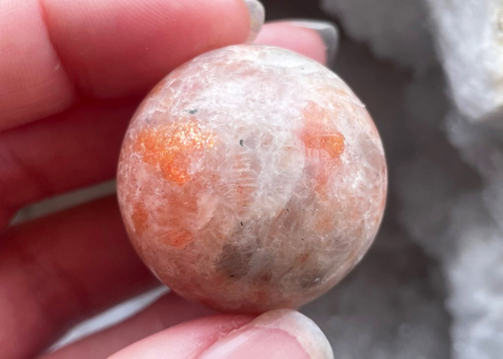 30mm Sunstone Sphere