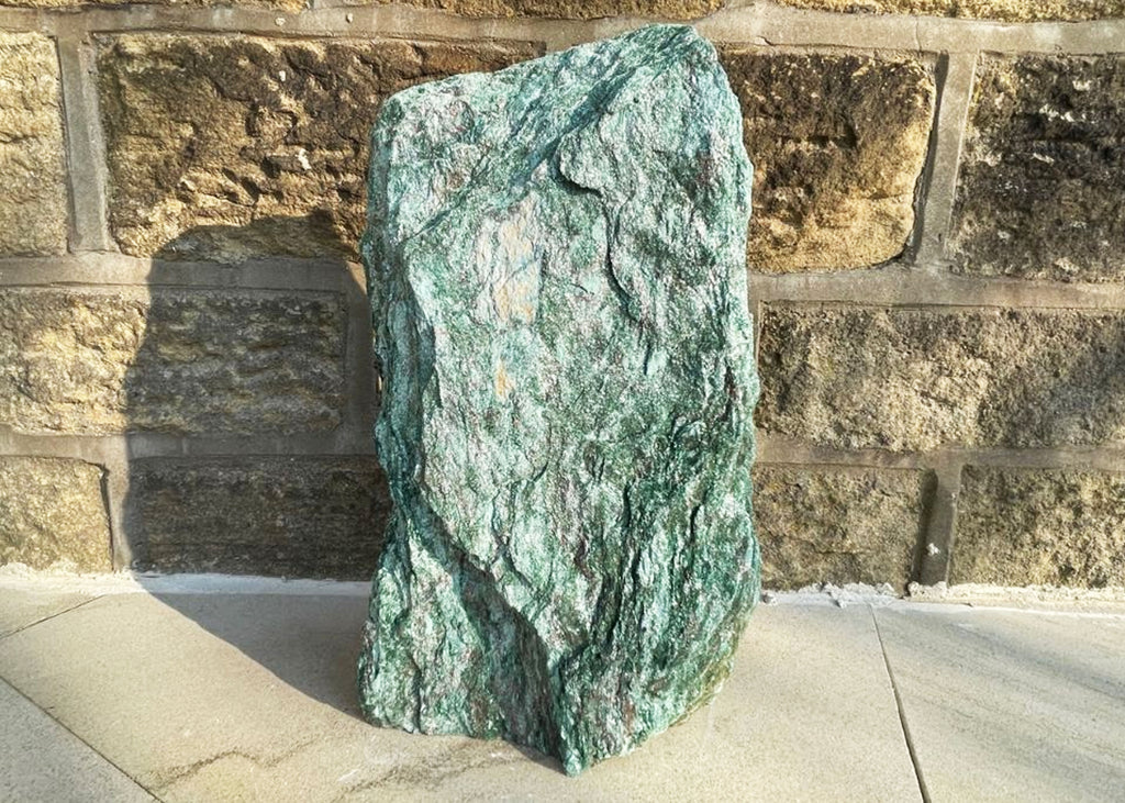 XXL Raw Fuchsite Cut Base Boulder