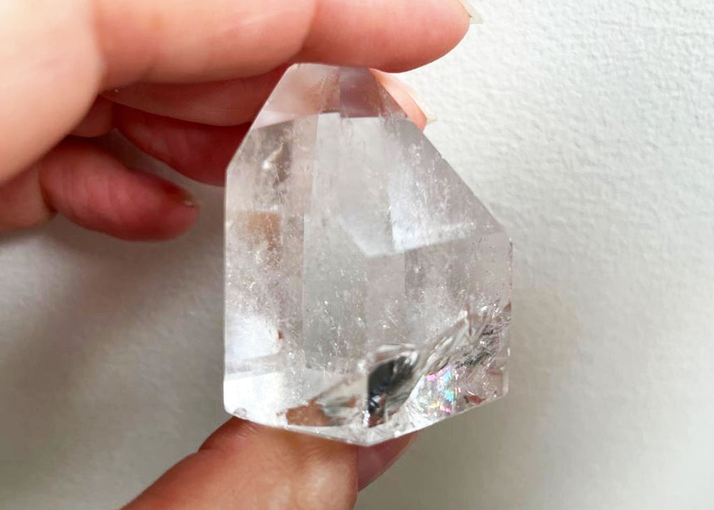 Stunning Clear Quartz Polished Point