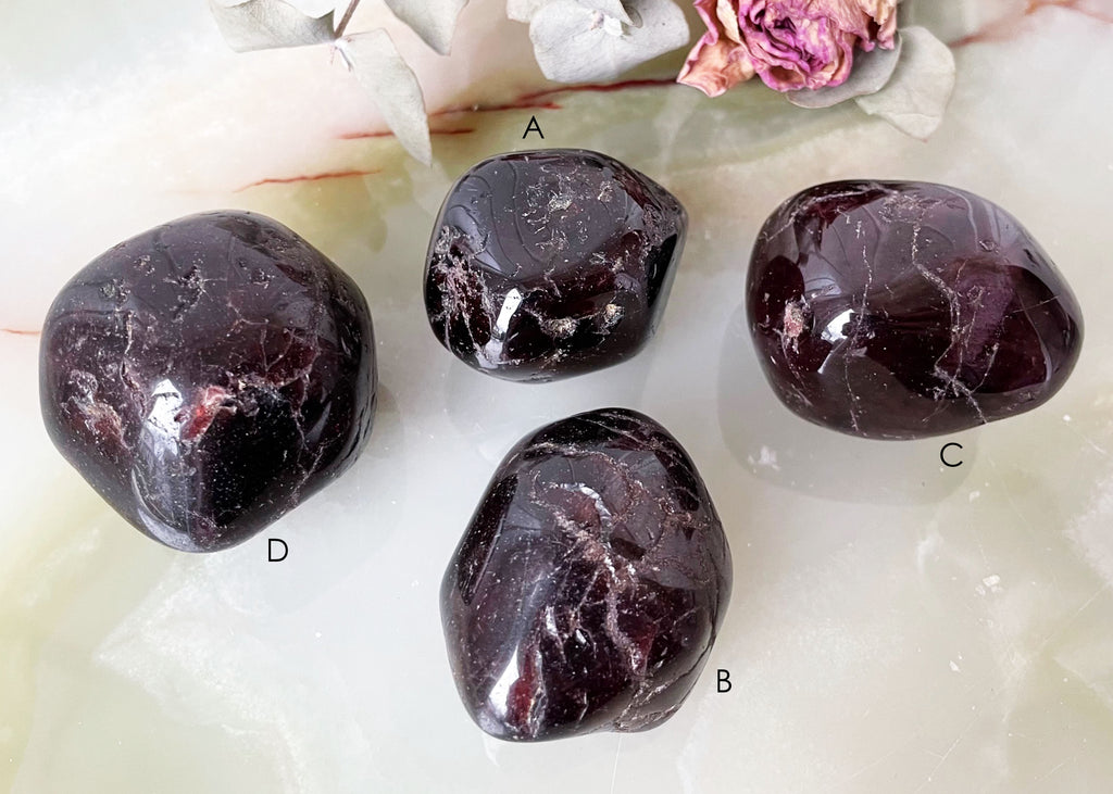 Extra Large Almandine Garnet Tumblestone