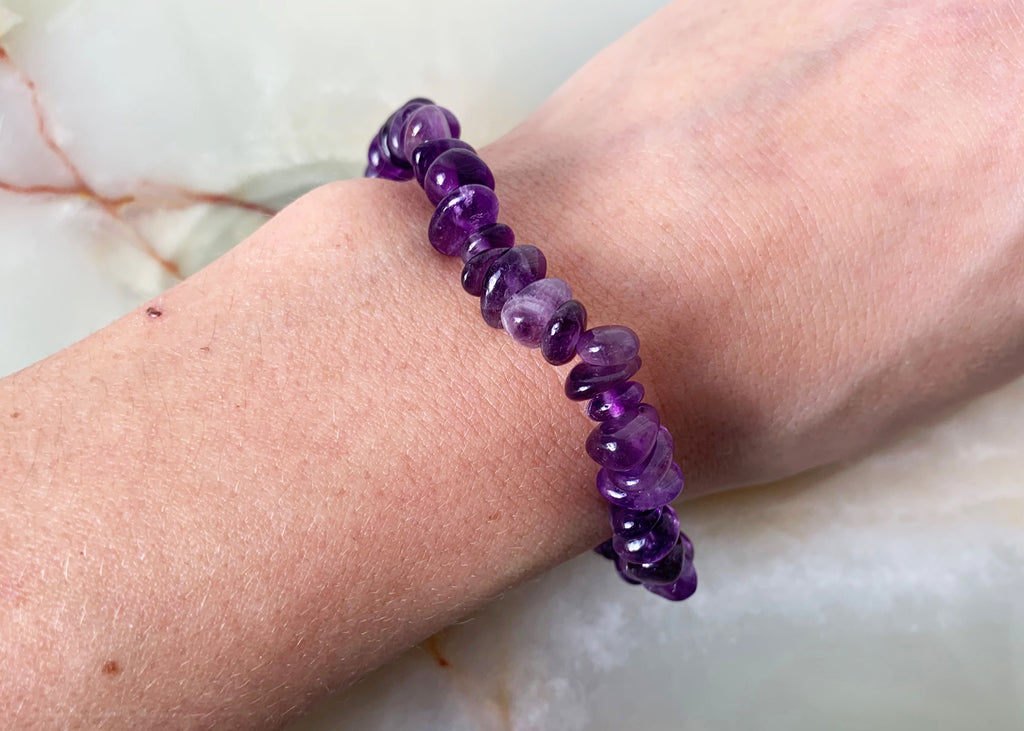 Amethyst Crystal Bracelet 